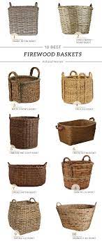 10 Best Woven Baskets For Firewood My