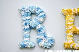 Three Dimensional Letter Name Wall Art