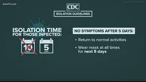 CDC updates quarantine guidelines for ...