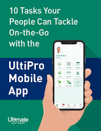 If you need a new hris system, ultipro should be on your list! Ultipro Mobile App Simplifies Tasks While On The Go
