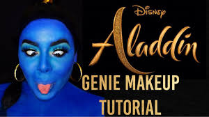 disneys aladdin genie makeup tutorial