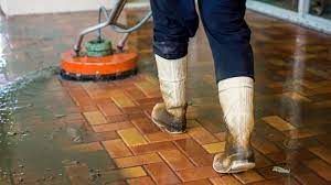 The safest cleanser is a mixture of warm water and a mild household cleaner, like dish detergent. Paver Sealing Cleaning Services Tampa Peter S Pressure Washing