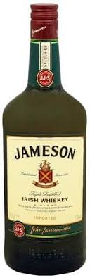 jameson irish triple distilled whiskey