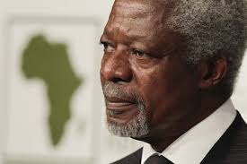 By Caroline Henshaw. EPA: Kofi Annan, former secretary general of the United Nations. The number of hungry people in the world is set to top one billion ... - OB-OM222_kofi_E_20110627060729