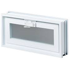 Hopper Vent For Glass Block Windows