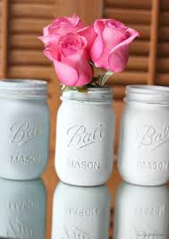 Simple Pleasures Painted Mason Jars