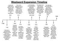 Manifest Destiny Chart Answers Westward Expansion