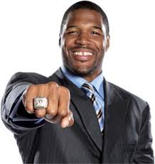 Former gap-toothed gridiron great, and now co-host of the morning chat show “ABC-TV&#39;s Live!,” Michael Strahan (pictured) has finally decided to clear up ... - michael-strahan-retirement-workout