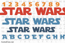 Star Jedi Font Download Star Wars Font Fonts4free