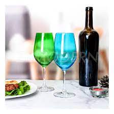 Whole Colorful Spray Wine Glasses