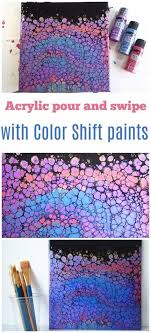 Paints Acrylic Pouring Swipe