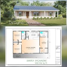 Sycamore House Plan 1232 Square Feet