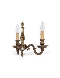 Wall Lamp 2 Armed Candle Crown