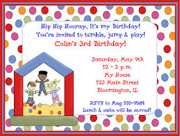 Birthday Invitation For Kid Under Fontanacountryinn Com