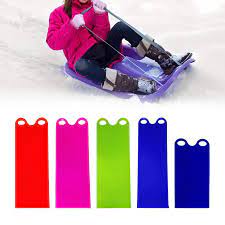 snow board mat flexible snow sled