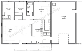 Custom Prefab Steel Home Floorplans