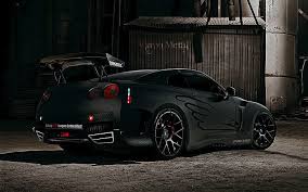 Also shared with the gt r is a seven. Black Nissan Gtr R35 Hd Wallpapers Free Download Wallpaperbetter