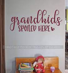 Family Quote Home Wall Decor Grandkids