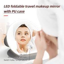 smart rechargeable led makeup vanity