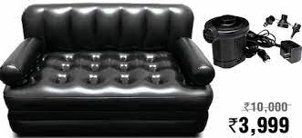 5 in 1 air sofa bed at rs 3999 air