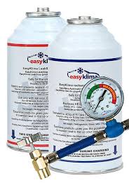 It's a relatively easy job. Easyklima Repair And Refill Your Cars Air Conditioner Gas