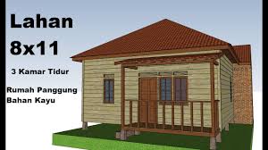 Penjualan, pembuatan dan pembangunan rumah kayu; Rumah Panggung Sederhana Dari Bahan Kayu Youtube