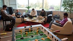 2 table tennis paddles, 4 balls, game net and full rules. Is Anyone Really Using The Foosball Table Office Perks Employees Actually Want Howstuffworks