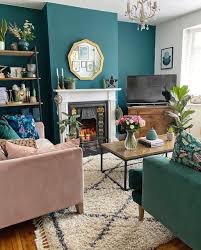 how to use green in interior design for