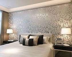 Wallpaper Designed Bedroom Wall Designs