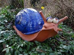 Snail Klaus Dieter Made Of Ceramic