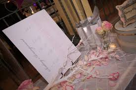 Wedding Seating Chart Gifts Table Vintage Frame Pink Rose