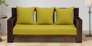 salamanca sheesham wood 3 seater sofa