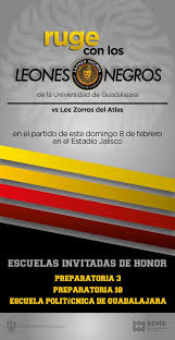 Maybe you would like to learn more about one of these? Partido Leones Negros Vs Atlas Sistema De Educacion Media Superior