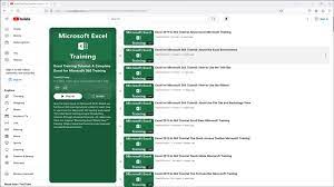 free excel training for