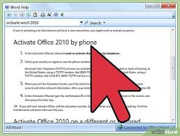 Silakan unduh >> office 2010 toolkit 2.0 beta. How To Activate Microsoft Office 2010 With Pictures Wikihow