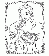 The princesses realize that the story contains clues on how to enter the magical kingdom from their own bedroom, by dancing on specific stones on the floor from oldest to youngest. 18 Terrific Barbie And The 12 Dancing Princess Coloring Pages Coloring Home