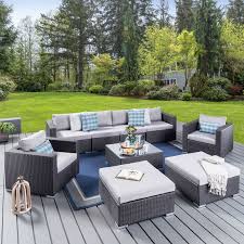Wicker Patio Sectional Patio Sectional