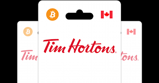 tim hortons gift card with bitcoin
