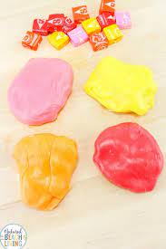 starburst slime edible silly putty