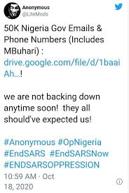 We will log you in after post. Endsars Protests Did Anonymous Hack Airtel See Sites Anonymous Don Claim To Hack For Nigeria Bbc News Pidgin