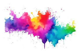 Watercolor Paint Ink Splash Brush