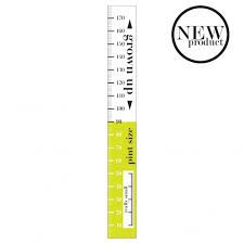 Littleun Bigun Tape Measure Height Chart
