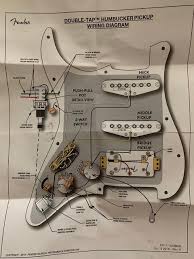 Telecaster wiring diagram humbucker single coil guitar pickups telecaster guitar diy. Fender Doubletap Humbuckers Wiring Configuration Ultimate Guitar