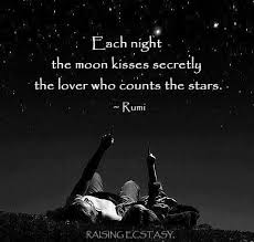 Image result for Rumi poem tonight is a night for reunion for the stars and scattering