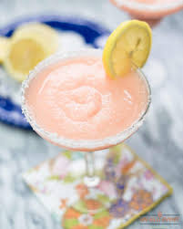 frozen guava margarita mocktail an