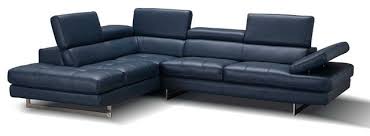 a761 italian leather sectional sofa in