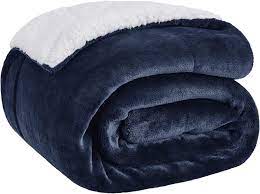 bedsure sherpa fleece throw blanket