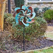 Southern Patio 36 In H Pinwheel Dual