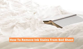 how to remove tea stains from bed sheet