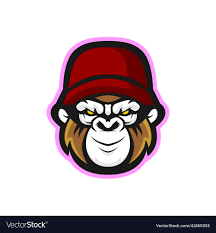 funny monkey royalty free vector image